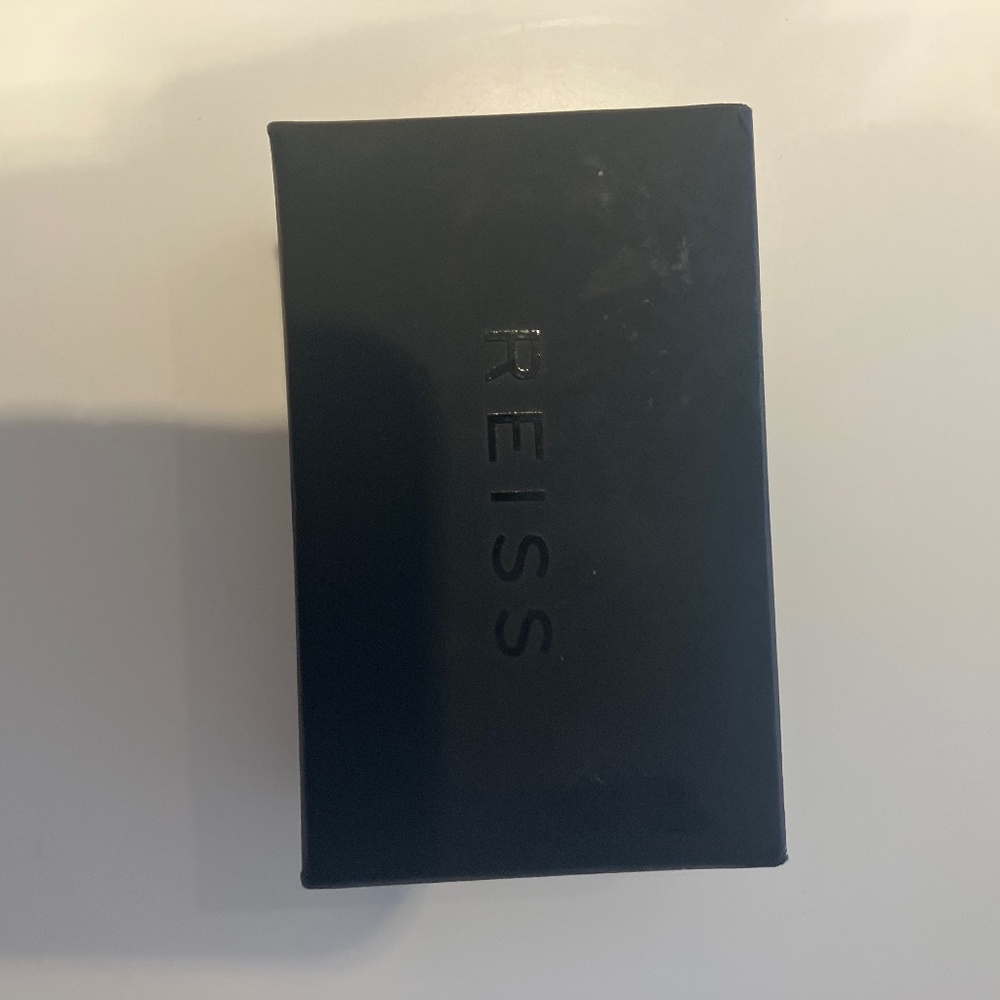 Reiss rose gold men's cuff links